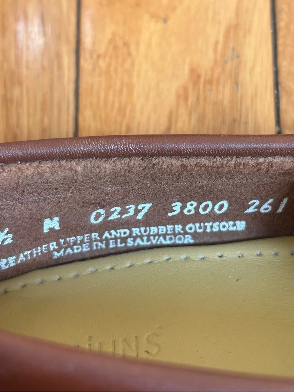 Bass Co Weejuns Bass Kathleen Brown Leather Woman’s Sz 5.5M Penny Loafer VTG